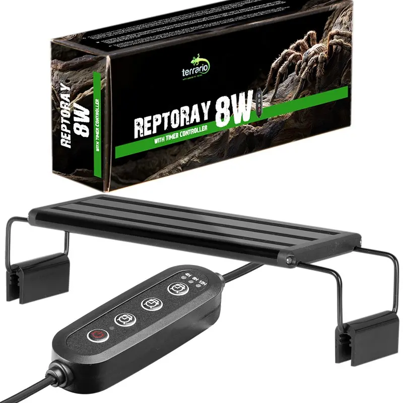 Світильник LED 20-30см для тераріумів з контролером часу Terrario ReptoRay 8W - фото 2