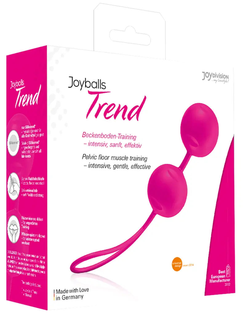 Вагінальні кульки Joyballs Trend Magenta - фото 2