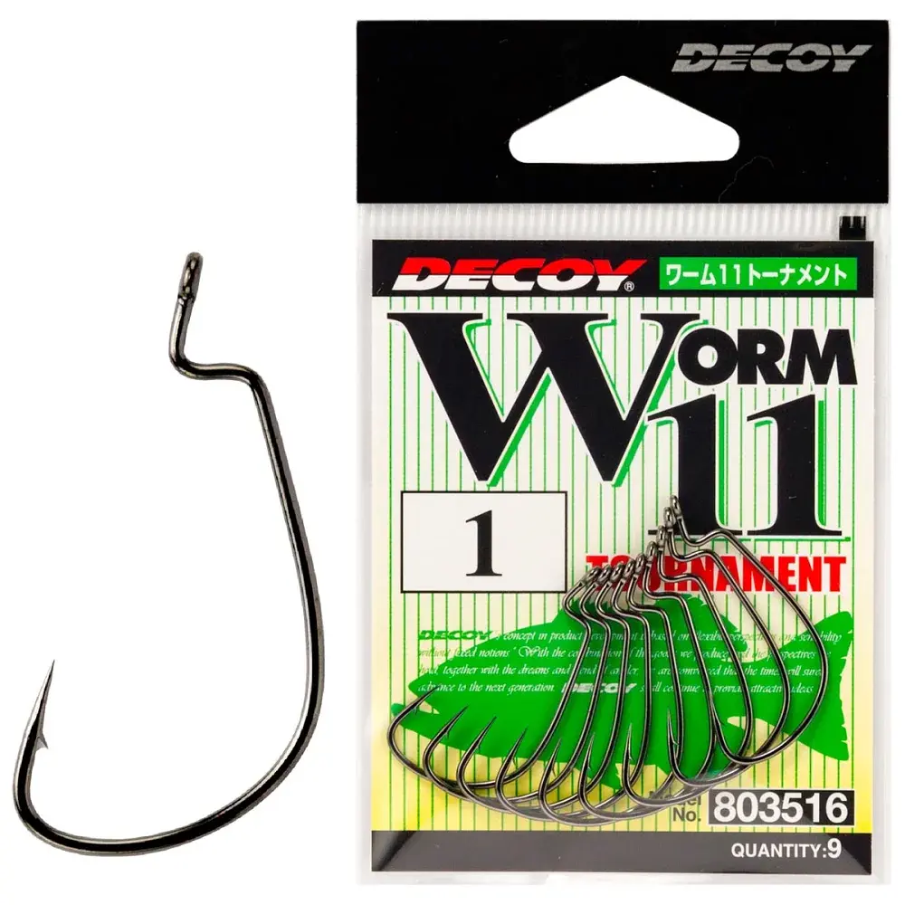 Гачок Decoy Worm11 Tournament 1 (9 шт/уп)