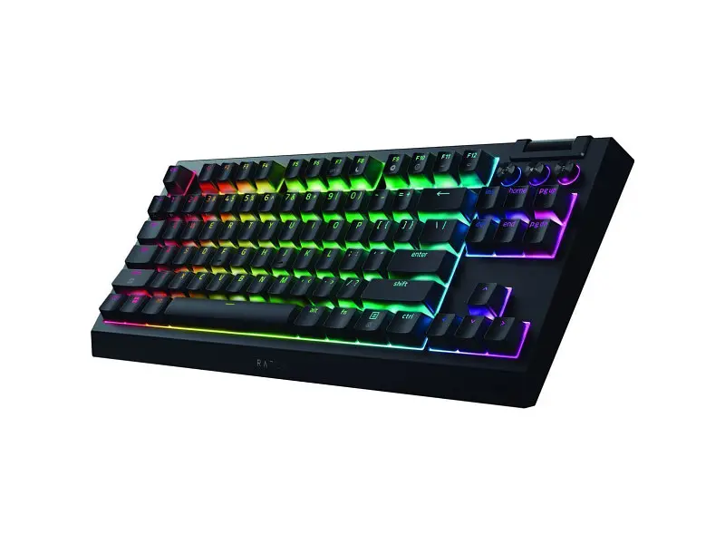Клавіатура Razer BlackWidow V4 Low-Profile TKL Orange switch (RZ03-05450700-R3M1) - фото 2