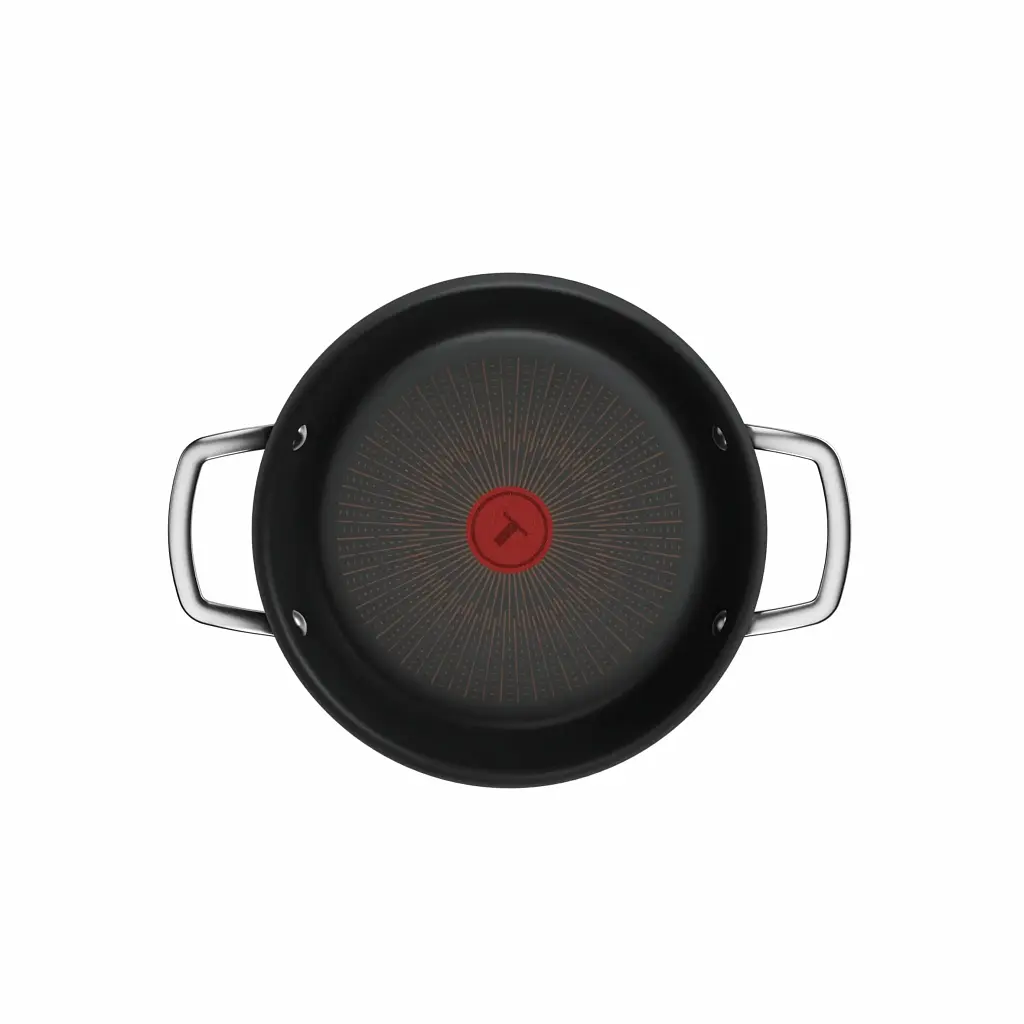 Сотейник Tefal Excellence+ з кришкою 24см чорний (G3308802) - фото 3