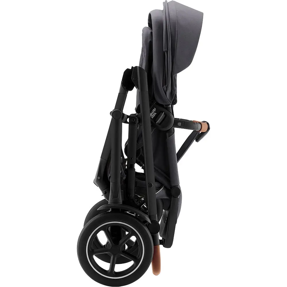 Прогулянкова коляска Britax-Romer Smile 5Z Midnight Grey, темно-сіра (2000037972) - фото 7
