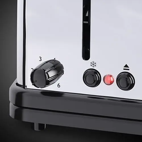 Тостер Russell Hobbs Chester 1000 Вт сріблястий (23510-56) - фото 6