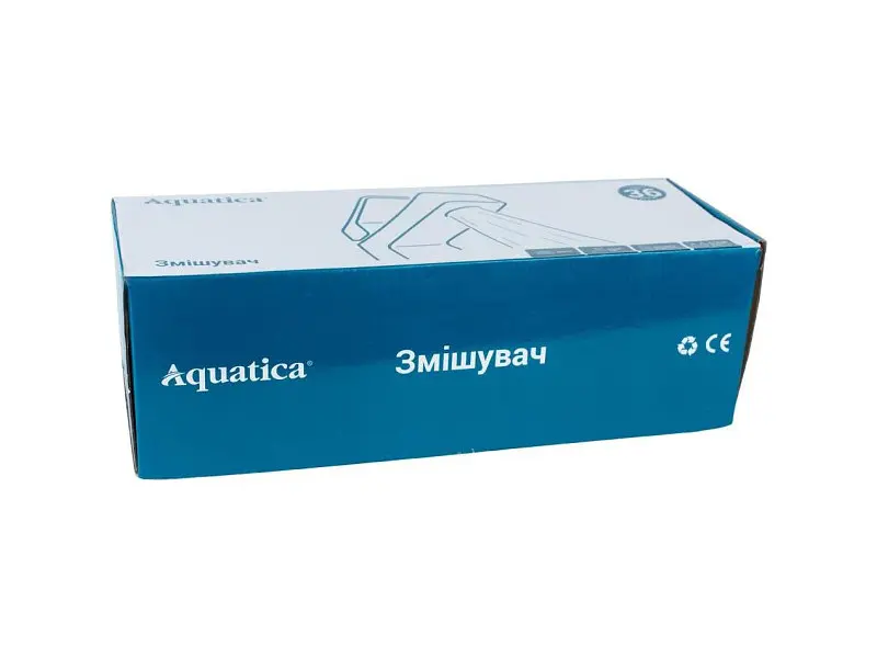 Змішувач для ванни з довгим виливом Aquatica PM-2C257C - фото 6