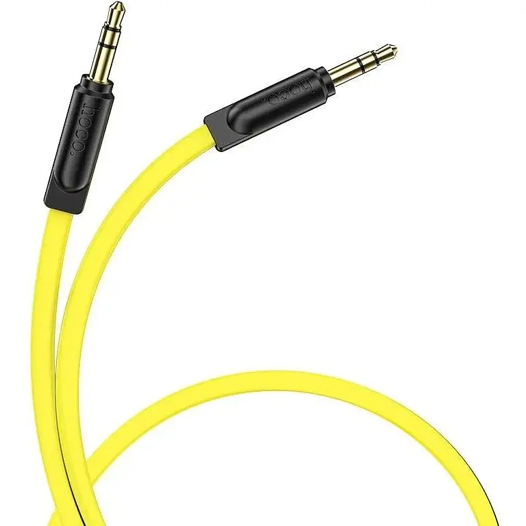 Кабель Hoco AUX audio cable UPA16 1 м жовтий - фото 7