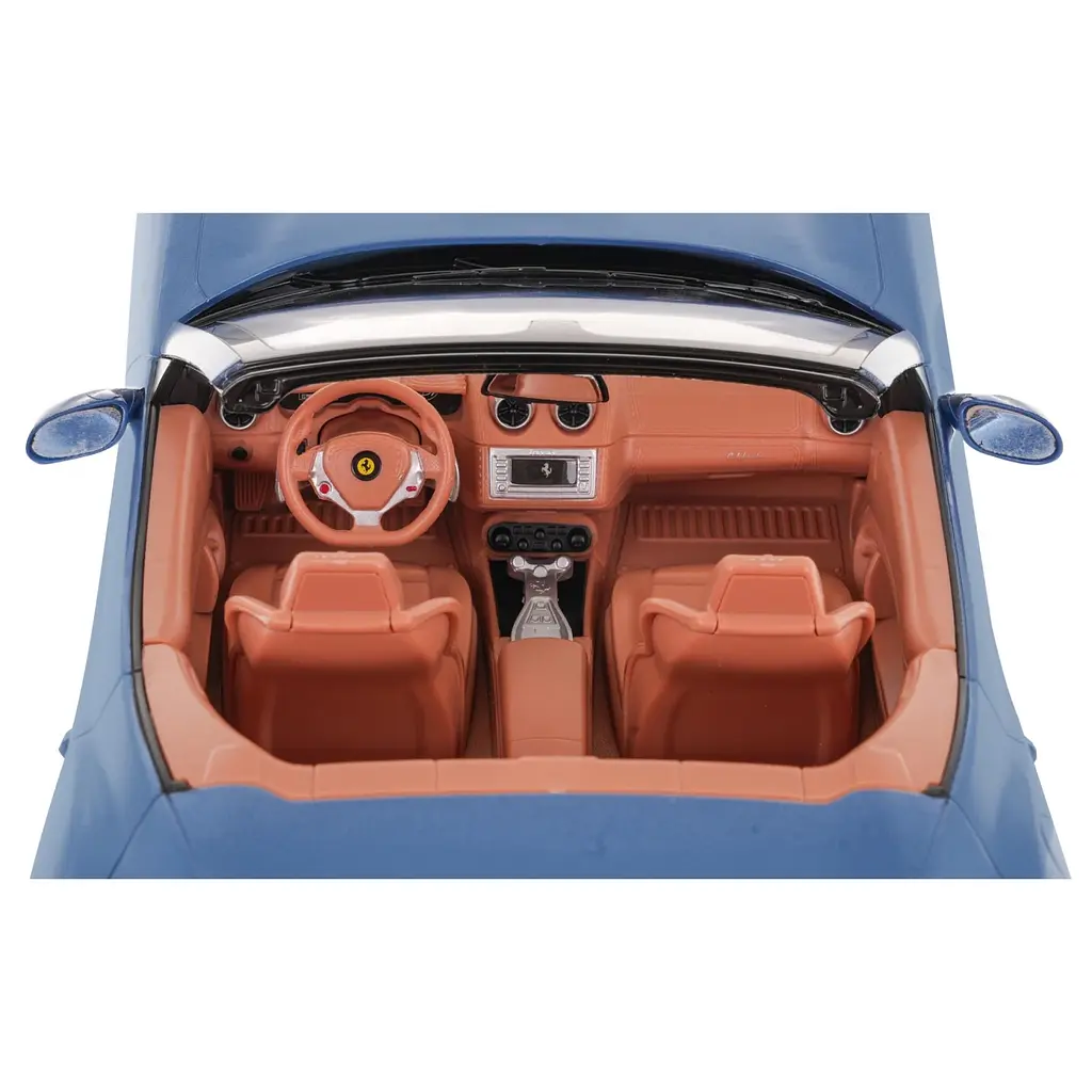 Машинка RASTAR Ferrari California R/C 1:12 голубая 47200 - фото 7