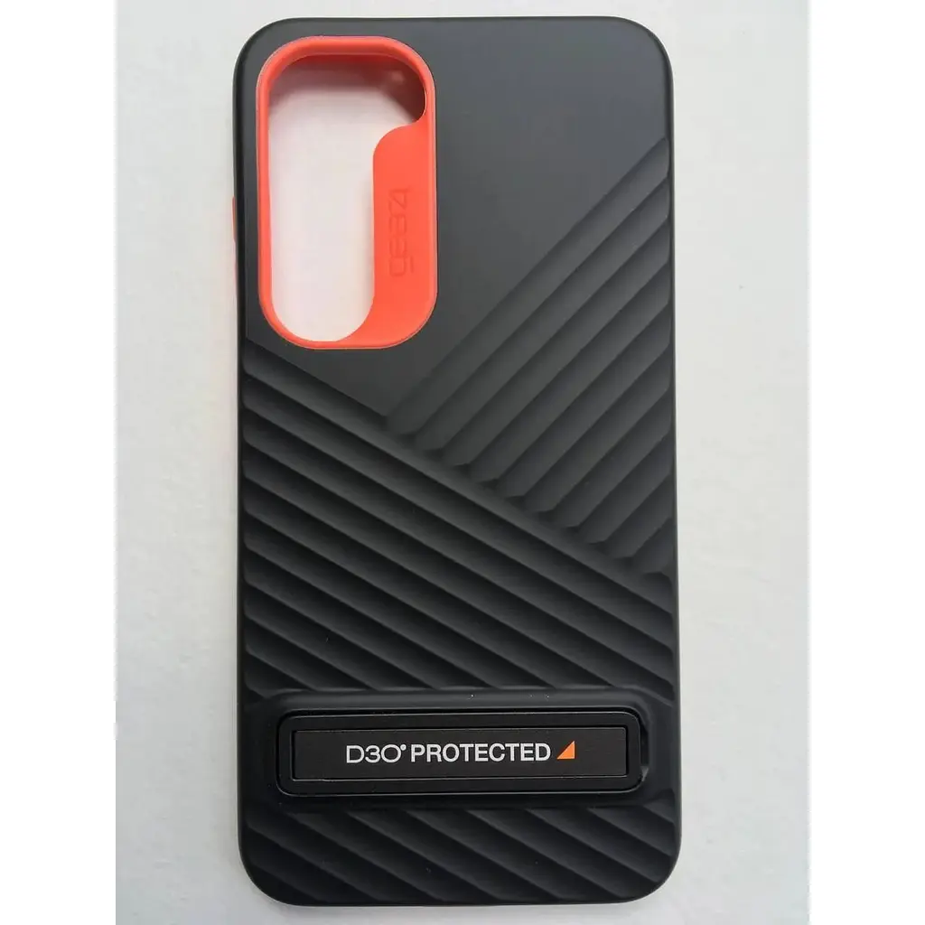 Противоударный чехол Gear4 Battersea D3O для Samsung Galaxy S23 (6.1") Black Orange (702010952) - фото 9