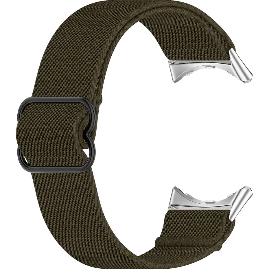 Ремінець ArmorStandart Nylon Band для Google Pixel Watch/Watch 2/ Watch 3/Watch 4 Dark Green (ARM75423) [105461] - фото 4
