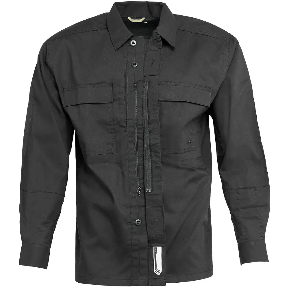 Сорочка First Tactical Men’s V2 BDU Long Sleeve Shirt L Black - фото 2