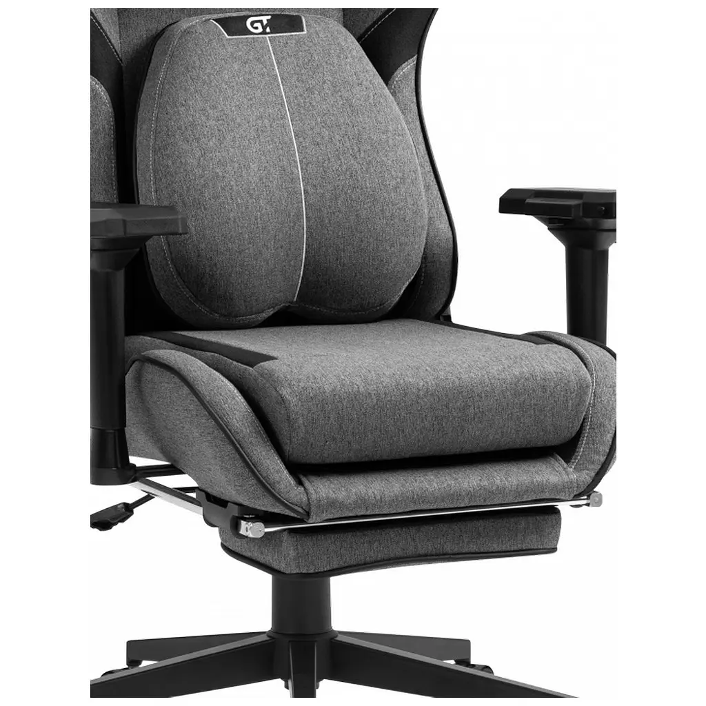 Кресло игровое GT Racer X-2308 Gray/Black (X-2308 Fabric Gray/Black) - фото 10
