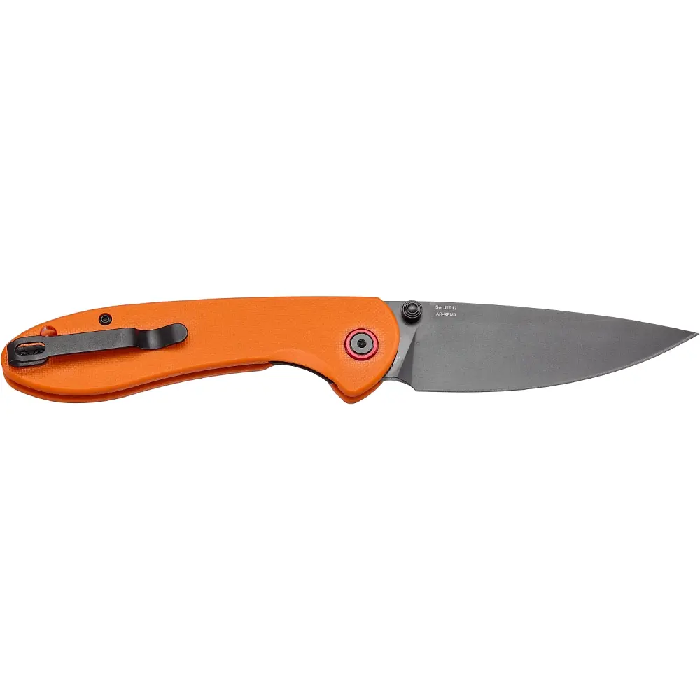Ніж CJRB Feldspar Black Blade Orange - фото 2