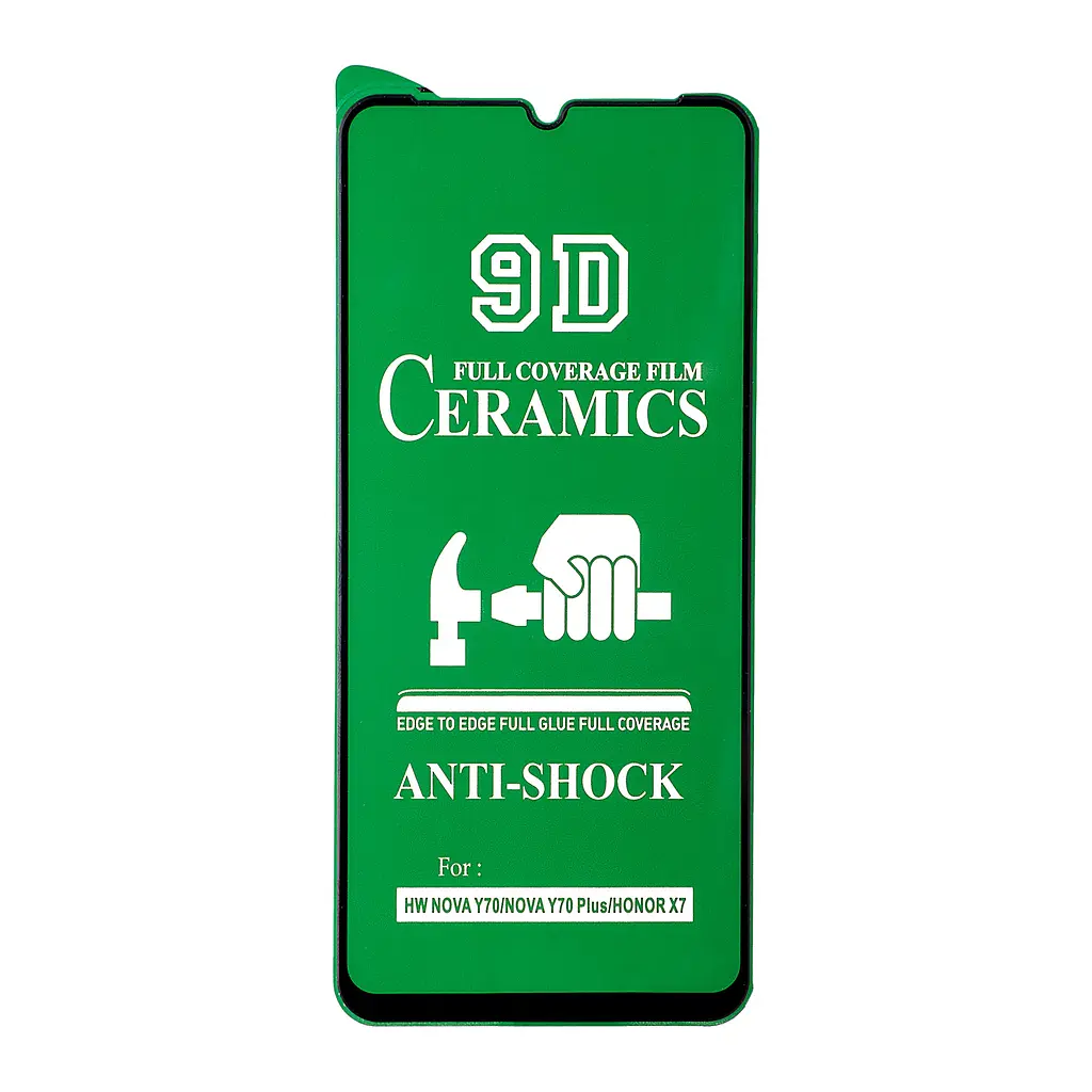 Захисне скло Ceramic Xiaomi Redmi 13C/Poco C65 Black
