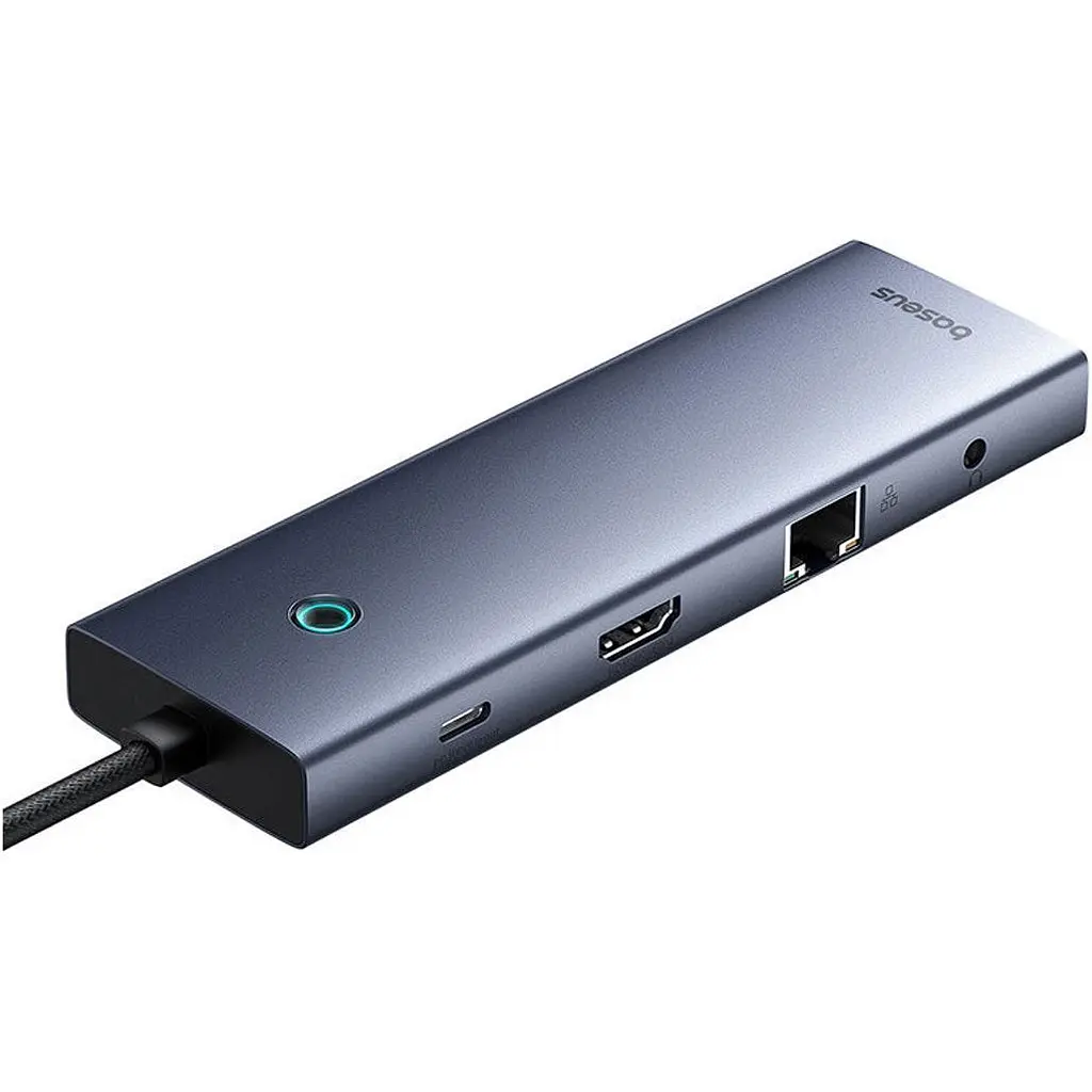 USB-хаб Baseus UltraJoy Series 10-Port Space Grey (B0005280C811-00) [167342] - фото 5