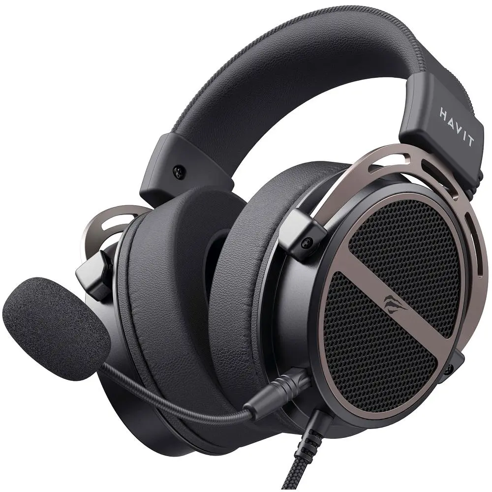 Навушники ігрові з мікрофоном Havit HV-H2030E black (HV-H2030E) - фото 5