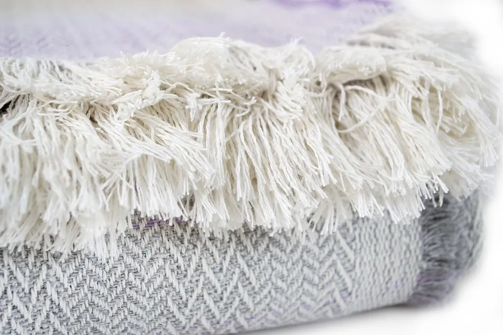 Покрывало Lotus Home - Lagos сиреневый/серый 230x240 - фото 3