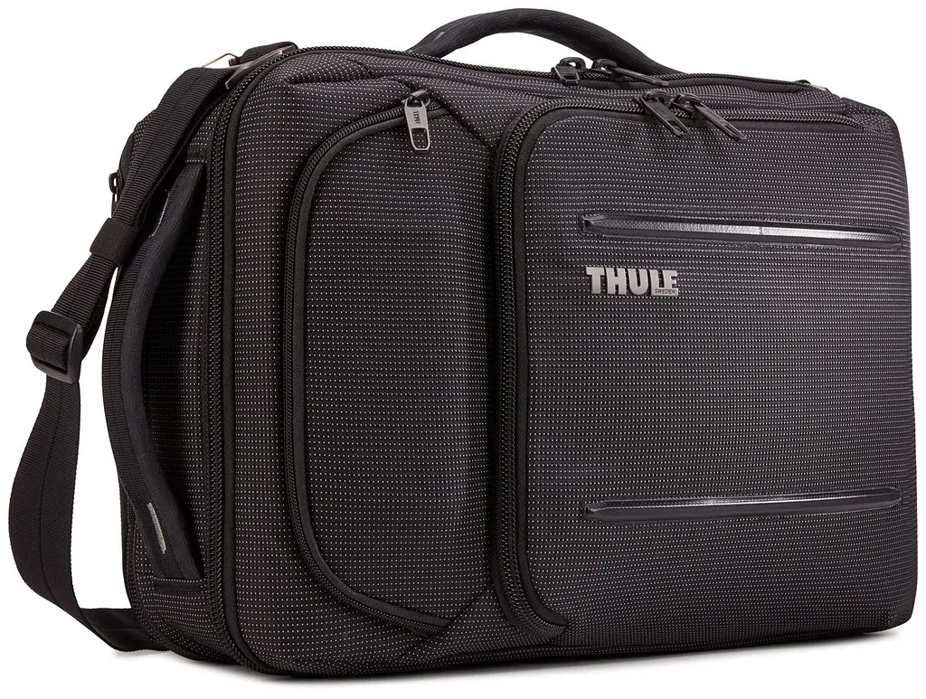 Рюкзак-сумка через плечо Thule Crossover 2 Convertible Laptop 15.6 Bag (Black) 3205262 (TH 3205262) - фото 2