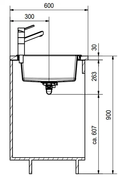 Кухонна мийка Franke Sirius 2.0 S2D 611-78 XL (143.0621.338) з тектонайта - врізна - Біла - фото 4