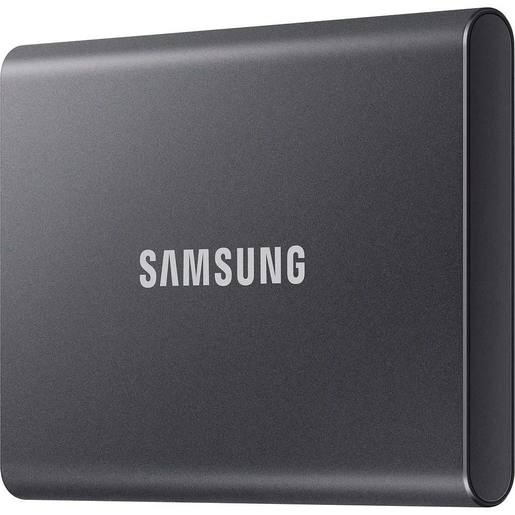 Зовнішній SSD накопичувач Samsung T7 4TB Titan Gray (MU-PC4T0T/WW) [109766] - фото 3