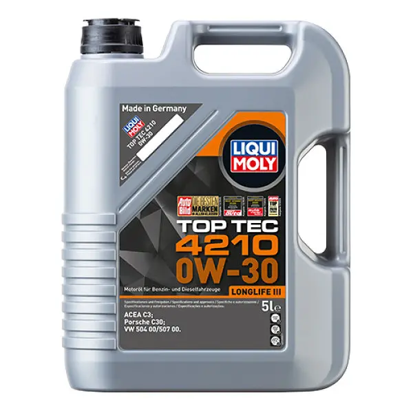 HC-синтетична моторна олива - Top Tec 4210 SAE 0W-30 5л. (21605)