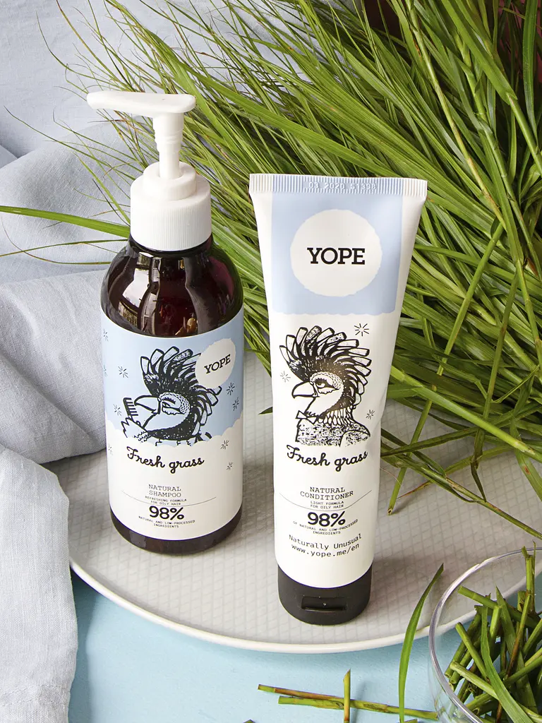 Кондиціонер Yope Fresh Grass, для жирного волосся, 170 мл - фото 2