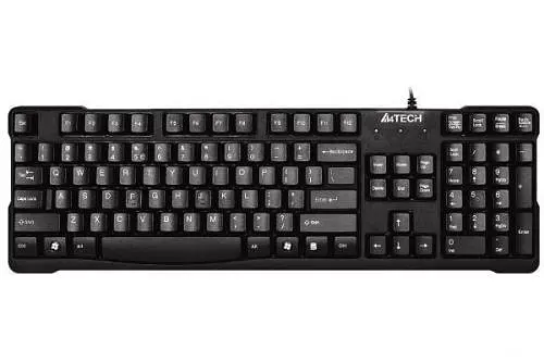 Клавіатура A4Tech KR-750 чорна, USB, стандартна