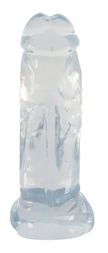 Фаллоимитатор Crystal Clear Big Dong 23 см прозрачный - фото 4