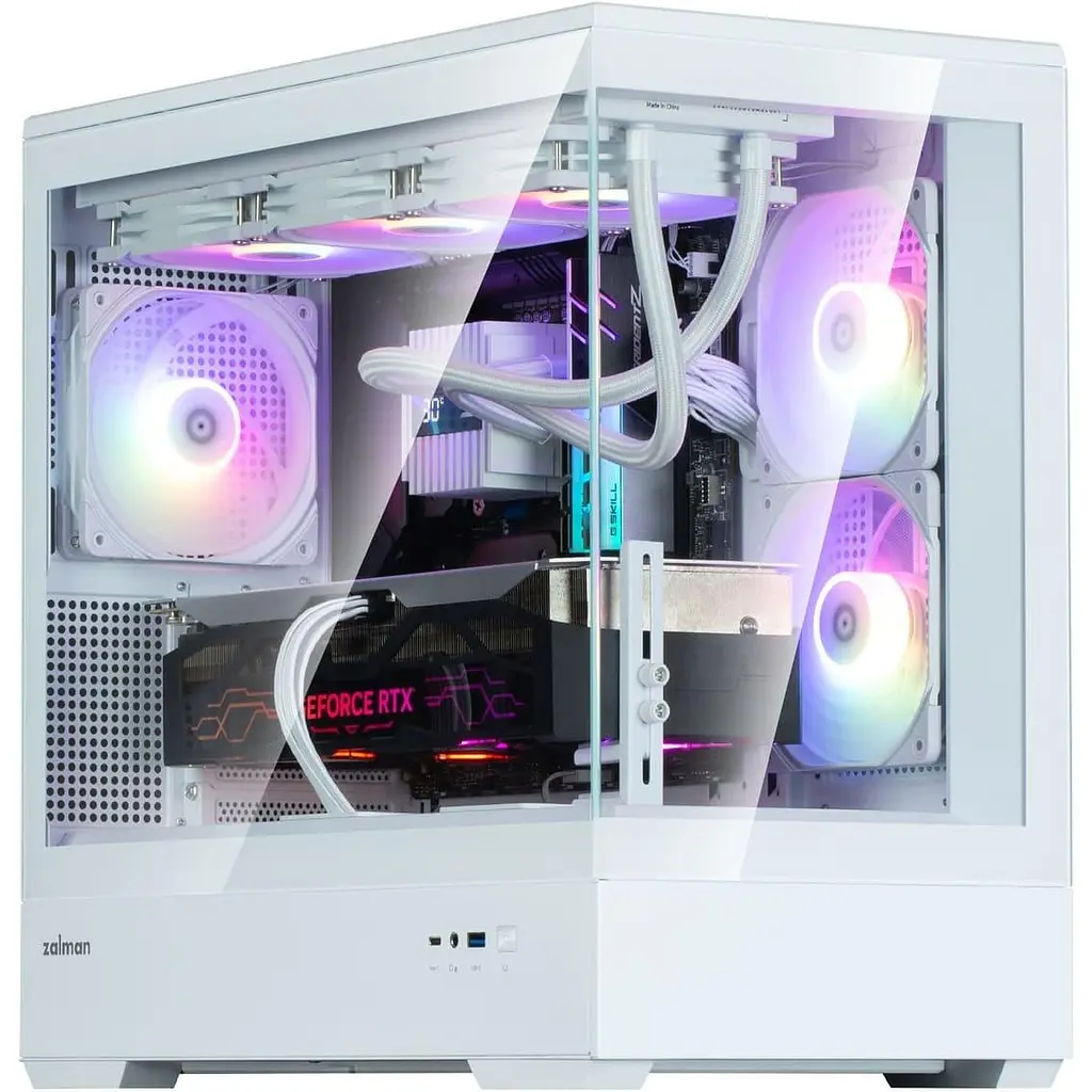 Корпус Zalman P30 White (P30WHITEV2) Без БП - фото 9