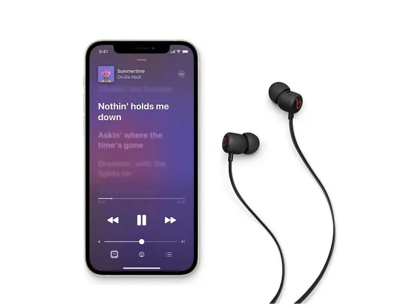 Навушники Beats by Dr. Dre Flex All-Day Wireless Earphones Black (MYMC2) - фото 3