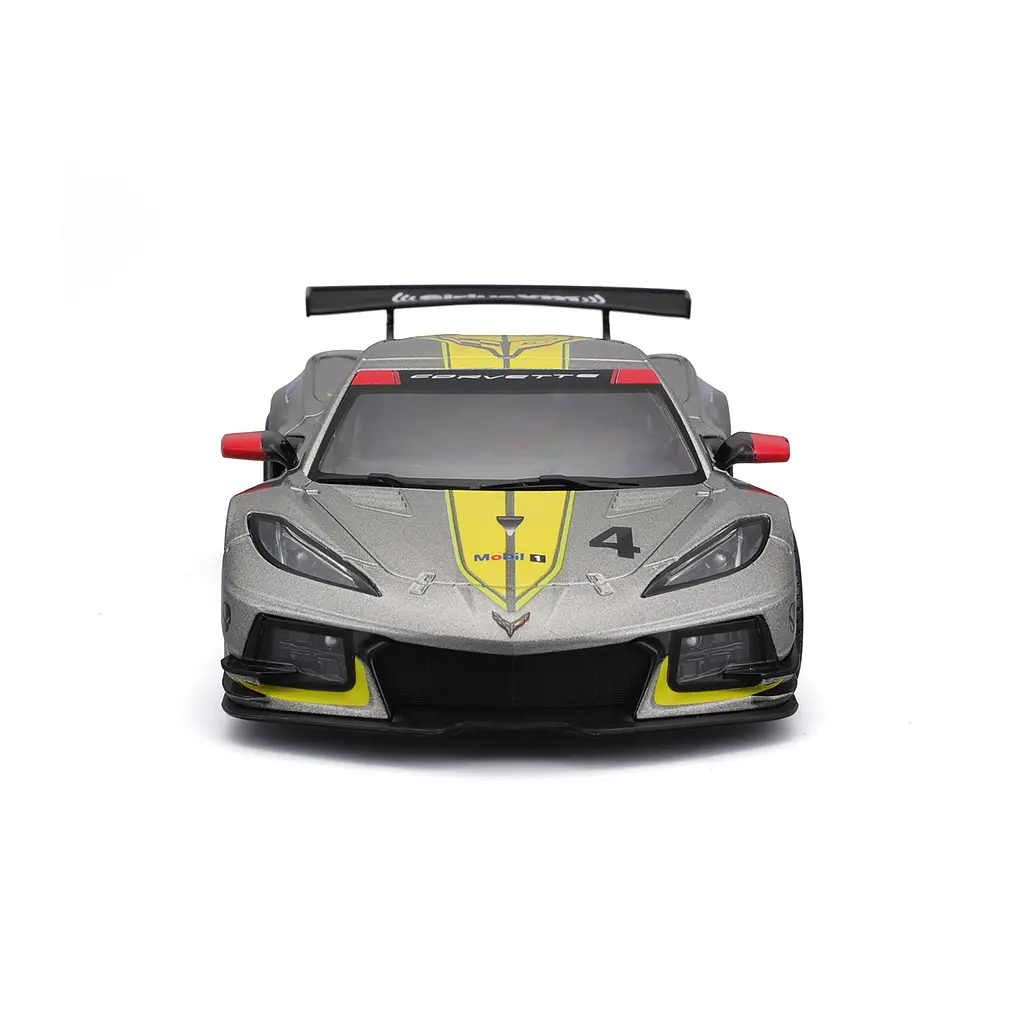 Автомодель Bburago Chevrolet Corvette C8.R 1:24 (18-28024) - фото 5