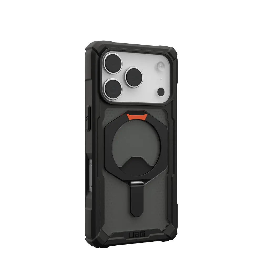 Чохол UAG для iPhone 17 Pro, Plasma XTE MagSafe, Black/Pop Orange teh0019298 - фото 2