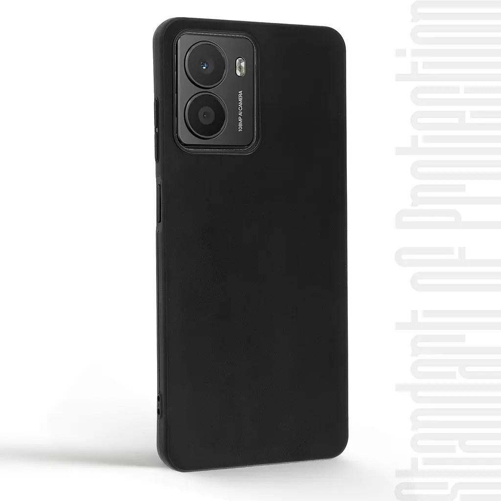 Чехол-накладка для смартфона HMD Fusion противоударный, силиконовый, термополиуретановый (ТПУ), с защитой камеры и корпуса, черный, защита всего корпуса, ArmorStandart (ARM84355) - фото 2