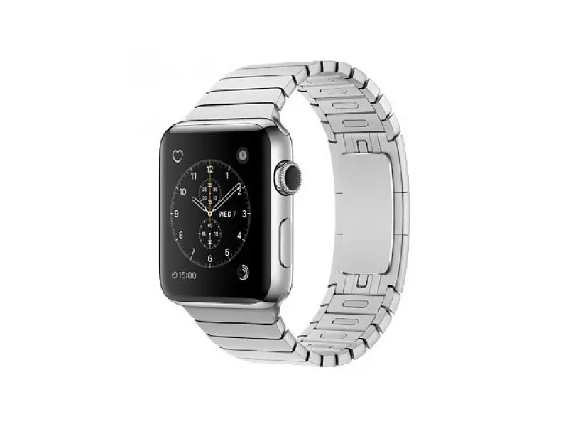 Смарт-годинник Apple Watch Series 2 42mm Stainless Steel Case with Stainless Steel Link Bracelet Band (MNPT2)