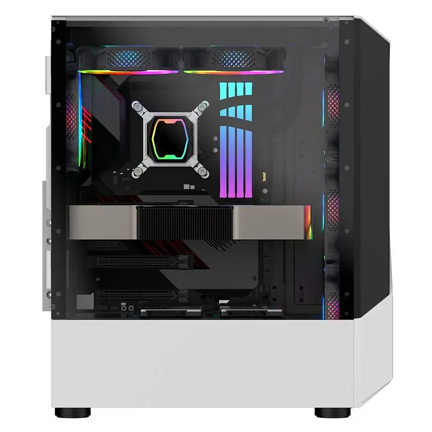 Корпус 1stPlayer F3-A-WH-4F1-PS-600FK-EU White 600W (F3-A-WH-4F1-PS-600FK-EU) 600 Вт - фото 5