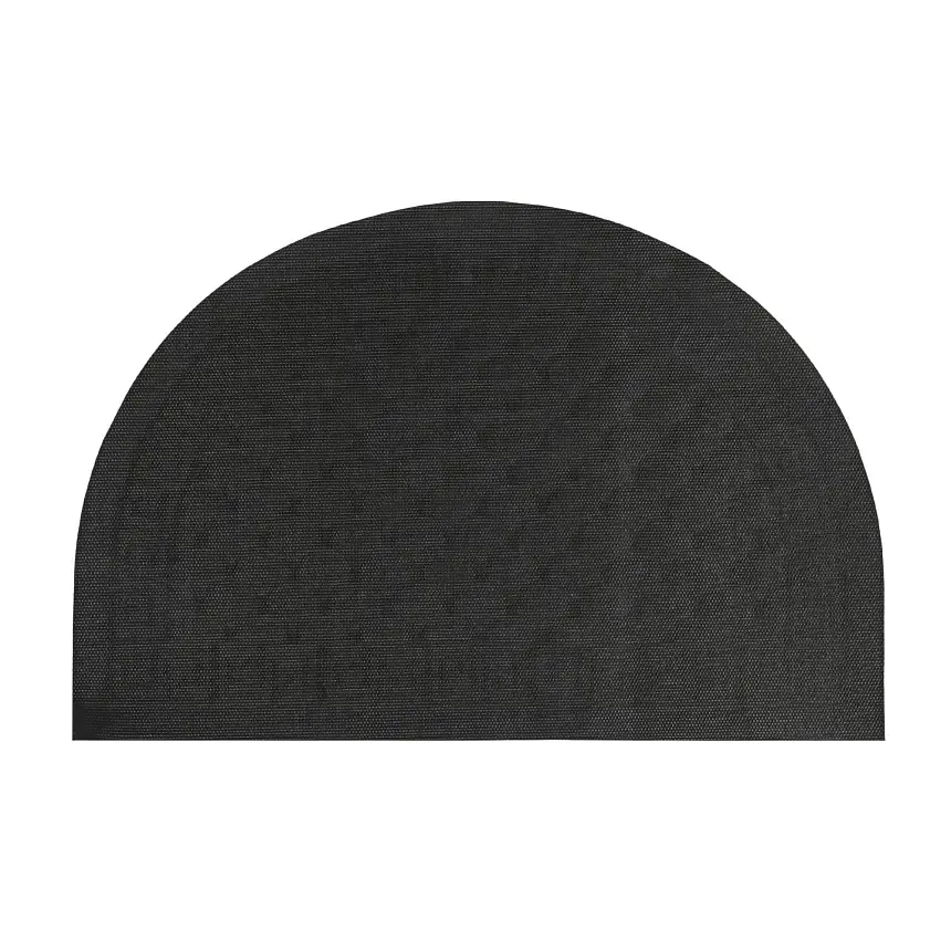 Килимок придверний Eco Fabric Луска півколо без кромки сірий 40 х 60 см (4060-018) - фото 2