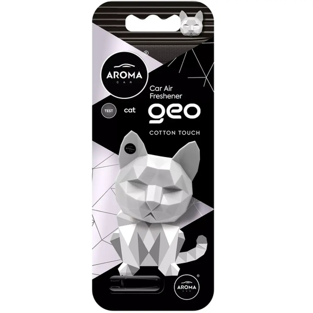 Ароматизатор в авто Aroma Car Geo Cat Polymer Cotton Touch (5904224120573) - фото 2