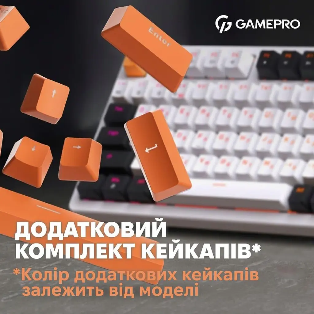 Клавіатура GamePro MK170B Outemu Red Hot-Swap RGB USB Black (MK170B) - фото 15