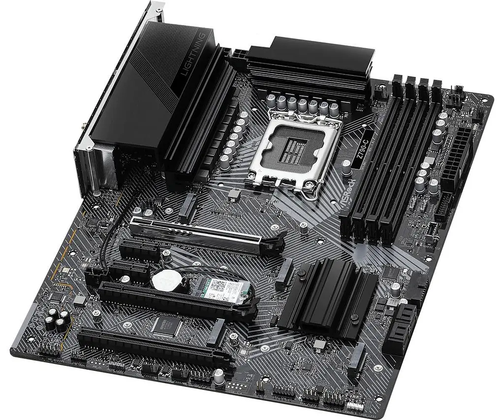 Материнська плата ASRock Z790-C Wi-Fi (90-MXBK70-A0UAYZ) (Socket 1700, Intel Z790, ATX) Б/в - фото 2