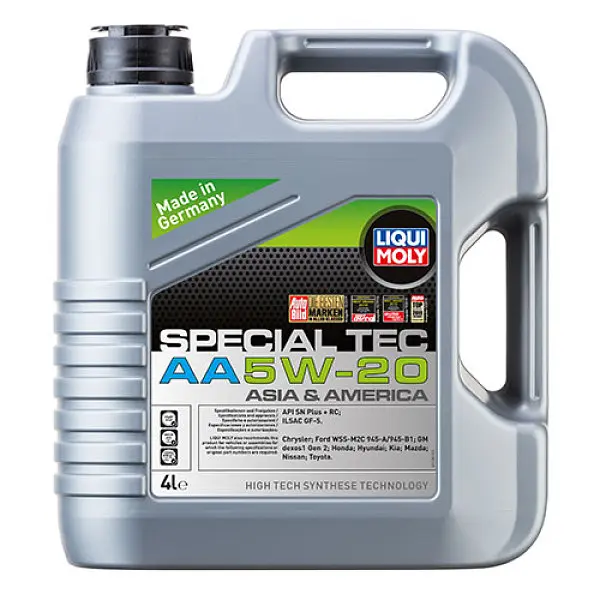 Синтетична моторна олива - SPECIAL TEC AA 5W-20 4л. (7658)