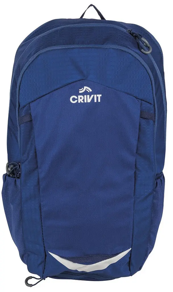Рюкзак спортивний зі збільшенням об'єму та дощовиком Crivit 14+3L Синій