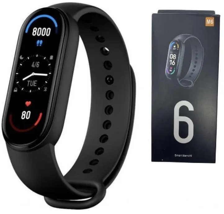 Фітнес браслет Smart Band M6 Black - фото 6