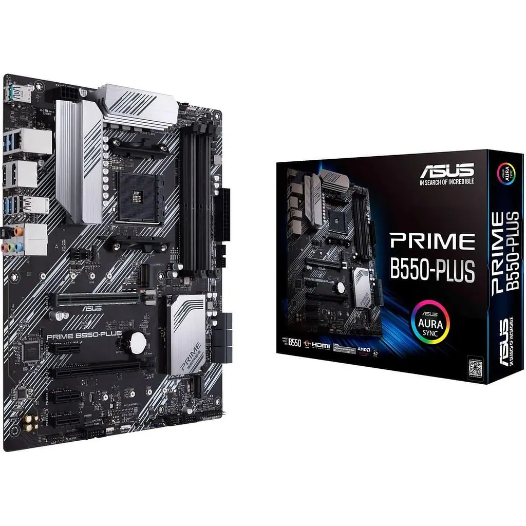 Материнська плата ASUS PRIME B550-Plus (Prime B550-Plus) (Socket AM4, AMD B550, ATX) - фото 5