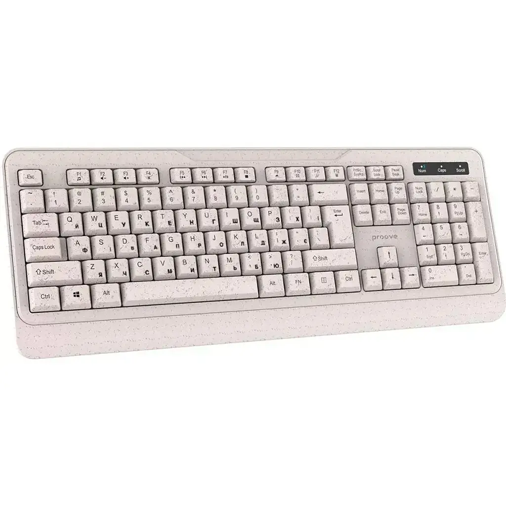 Комплект клавиатура + мышь Proove Harmless Beige [KMHR00003002] [118670] - фото 3