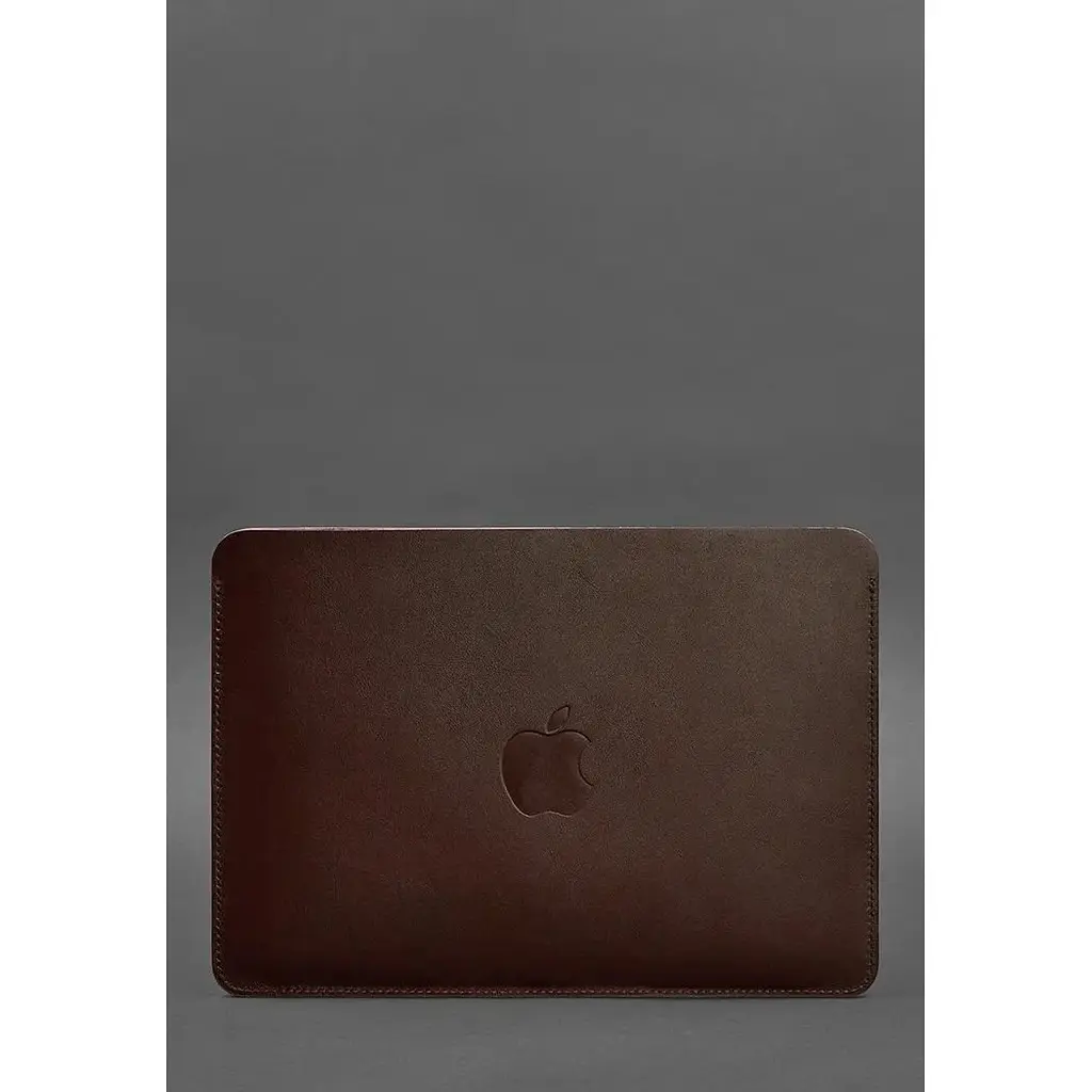 Чохол BlankNote із натуральної шкіри для MacBook 13 дюймів Бордовий - фото 4