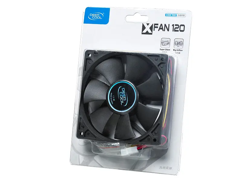 Вентилятор для корпусу Deepcool XFAN 120 (DP-FDC-XF120) - фото 4