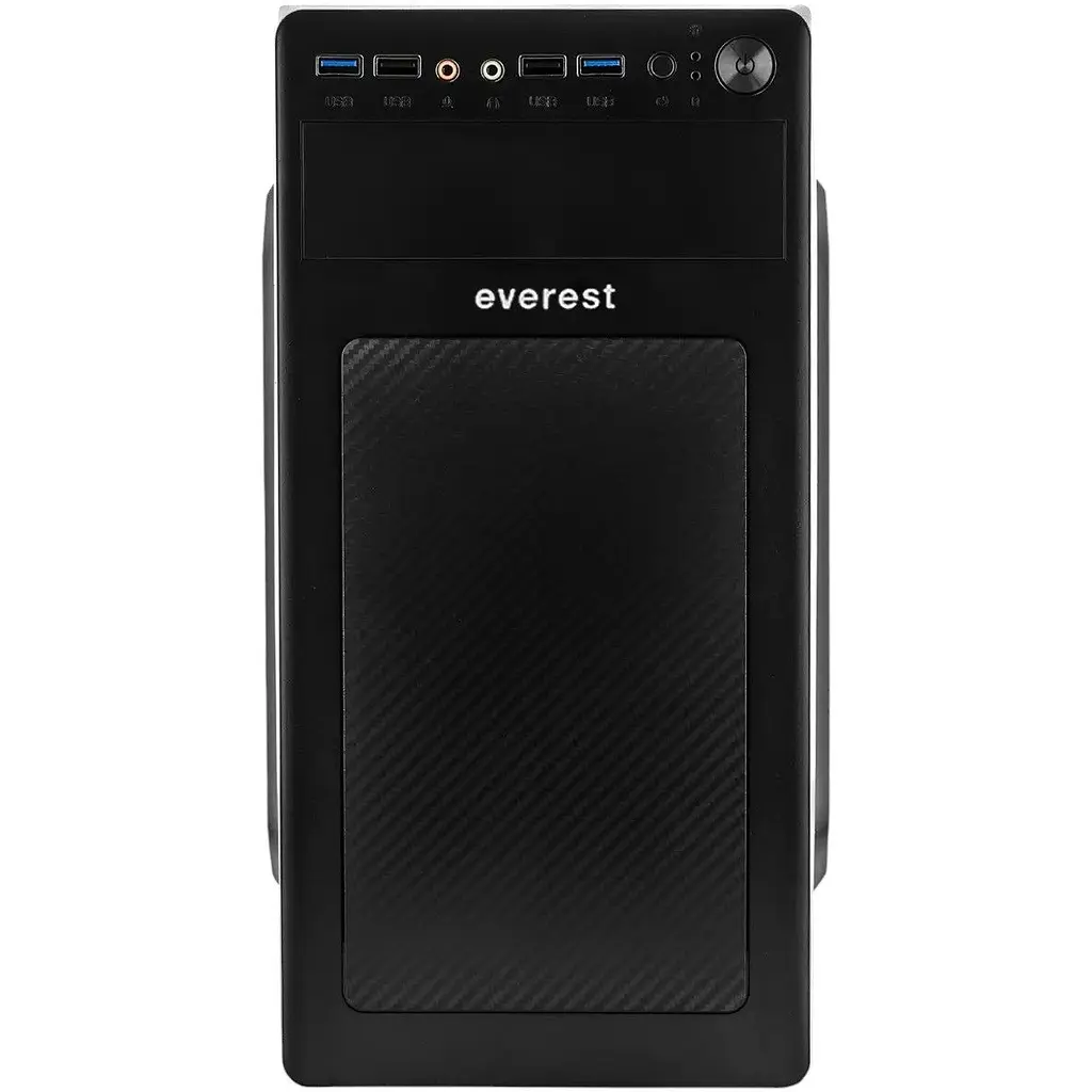Корпус Everest 6116 - 400w MATX 2xUSB3.0+2xUSB2.0 12 cm - фото 2