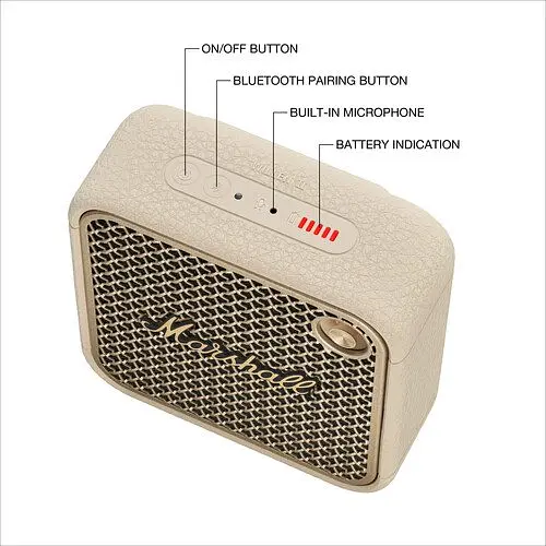 Колонка Marshall Willen II Cream 10W Original (Підтримка офіційного додатку)(1006717) - фото 2