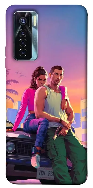 TPU чохол Demsky GTA VI Heroes для TECNO Camon 17 Pro