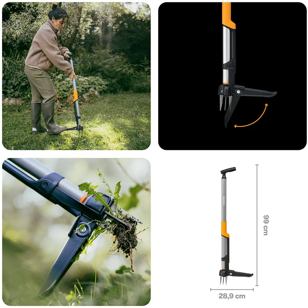 Видаляч бур'янів Fiskars Ergonomic (1080409) - фото 2
