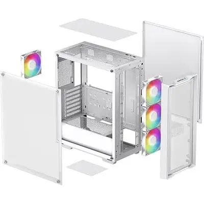 Корпус для ПК Deepcool CC560 Mesh V2 White (R-CC560-WHAMA4-G-2) - фото 10