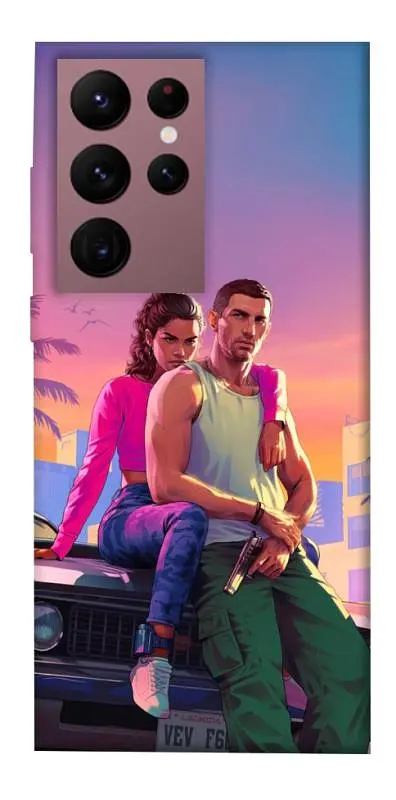 TPU чохол Demsky GTA VI Heroes для Samsung Galaxy S22 Ultra